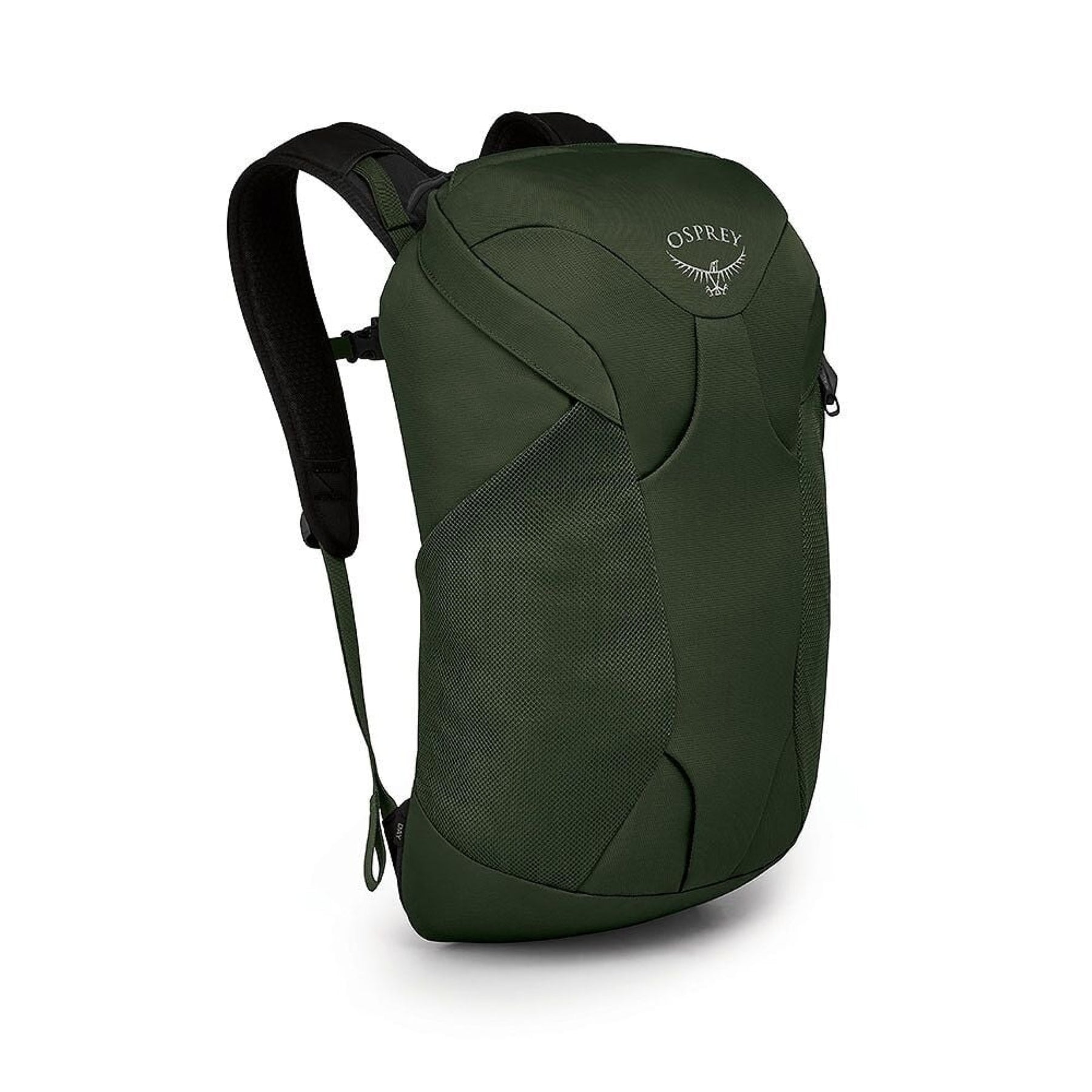 Osprey Farpoint Fairview Travel Daypack: Zaino da viaggio leggero da 15 litri progettato come modulo aggiuntivo o zaino giornaliero indipendente. Dispone di scomparto imbottito per laptop o sacca idrica, tasche esterne in rete e schienale traspirante. Compatibile con i modelli Farpoint e Fairview.