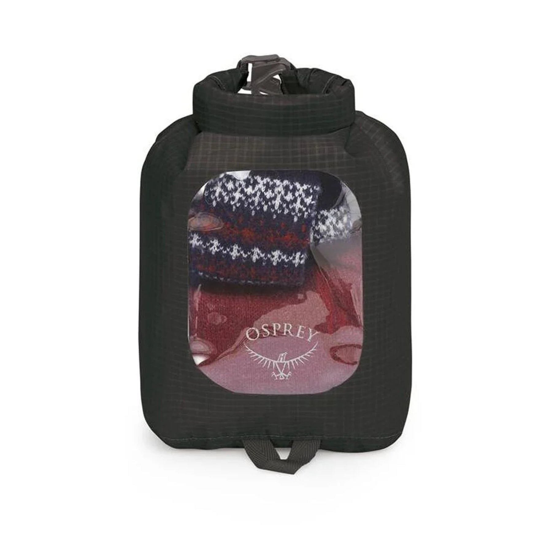 Sacca stagna ultraleggera Osprey Ultralight Dry Sack W/ Window in diverse capacità), con chiusura roll-top impermeabile e finestra trasparente per l'identificazione rapida del contenuto, disponibile nei colori blu petrolio (Waterfront Blue), arancione (Mars Orange) e nero