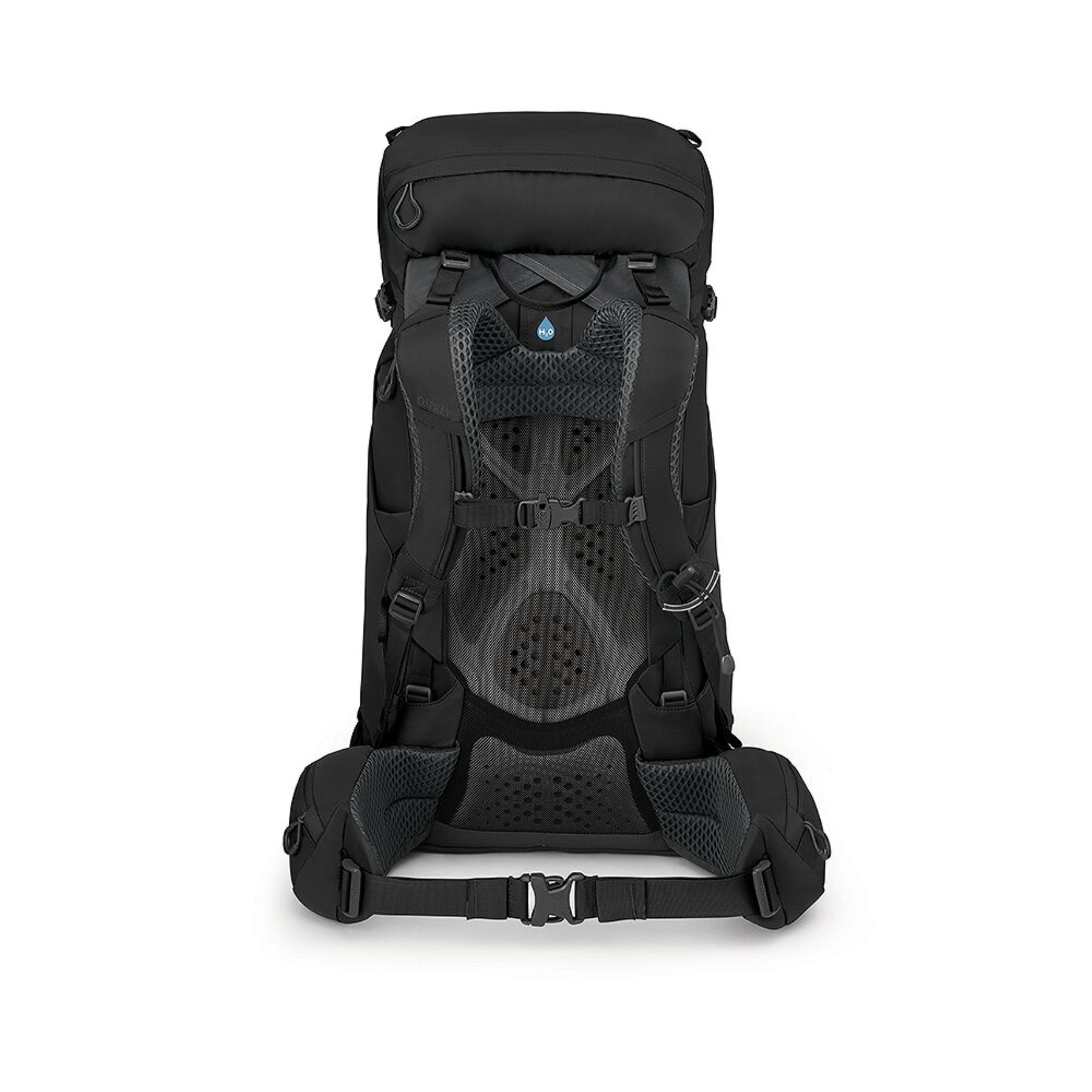 Osprey Kestrel 38 zaino uomo da trekking e hiking da 38 litri con schienale regolabile e traspirante AirScape, raincover integrata, scomparto inferiore per sacco a pelo, attacco bastoncini Stow-on-the-Go, cinghie di compressione e tasche con zip sulla cintura ventrale per escursioni.