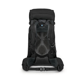 Osprey Kestrel 38 zaino uomo da trekking e hiking da 38 litri con schienale regolabile e traspirante AirScape, raincover integrata, scomparto inferiore per sacco a pelo, attacco bastoncini Stow-on-the-Go, cinghie di compressione e tasche con zip sulla cintura ventrale per escursioni.