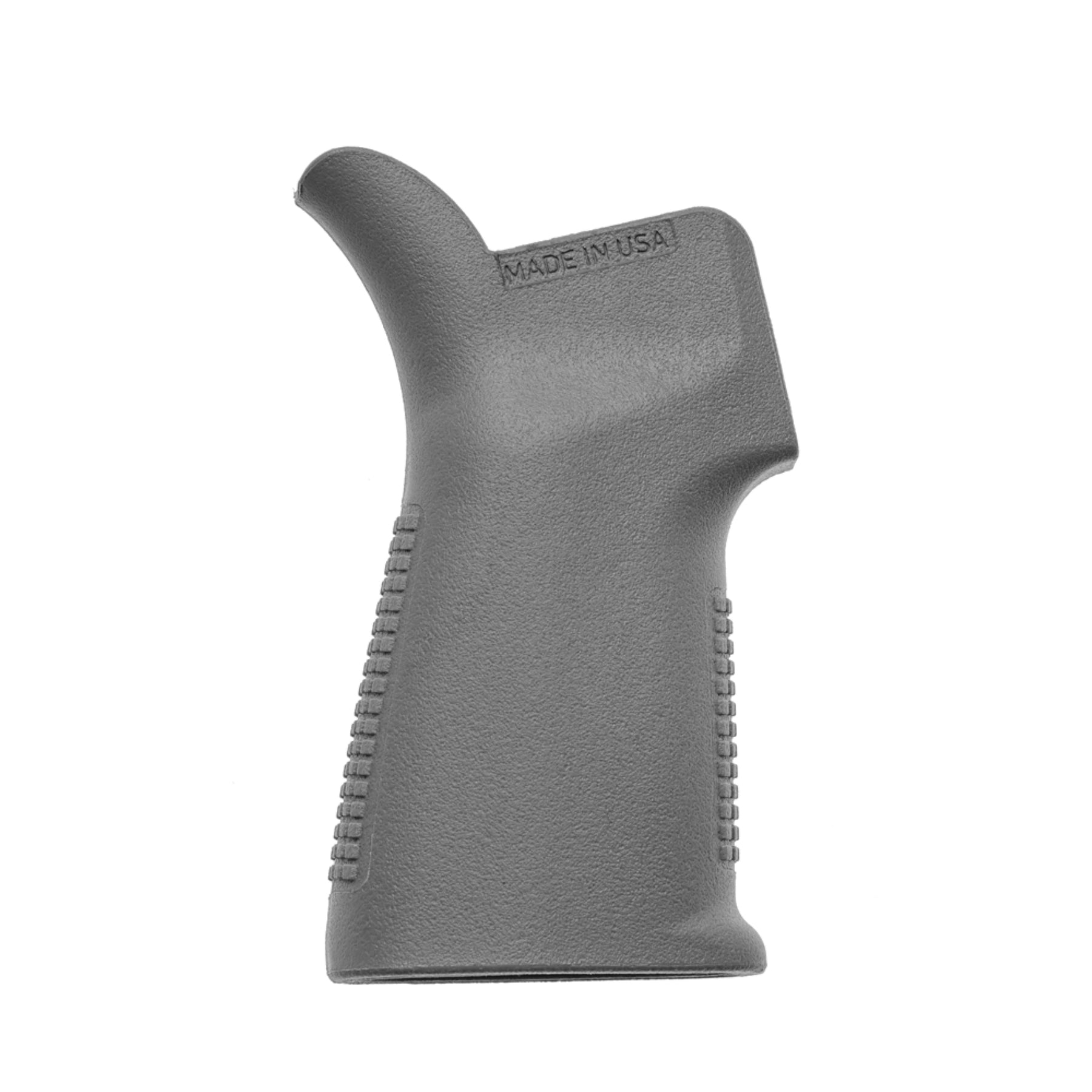 Reptilia CQG Grip for AR15/SR-25 Impugnatura ergonomica in nylon rinforzato con angolo verticale pronunciato e beaver tail maggiorato progettata per ottimizzare il controllo e il comfort su carabine garantendo una presa alta e sicura in ogni condizione operativa