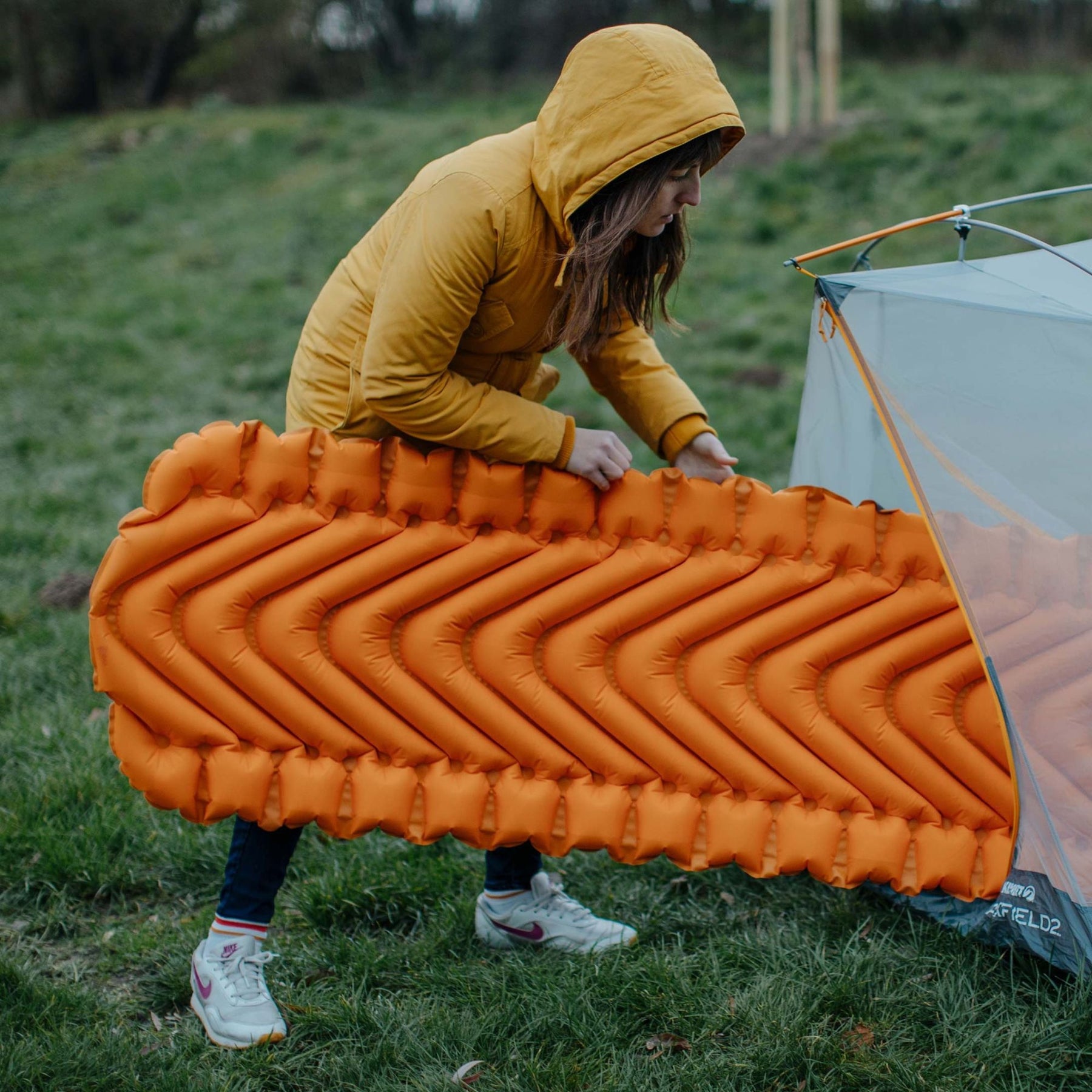 KLYMIT | INSULATED STATIC V LITE SLEEPING PAD - Materassino gonfiabile - BackPacco - BP-KLYMIT-0612O404C