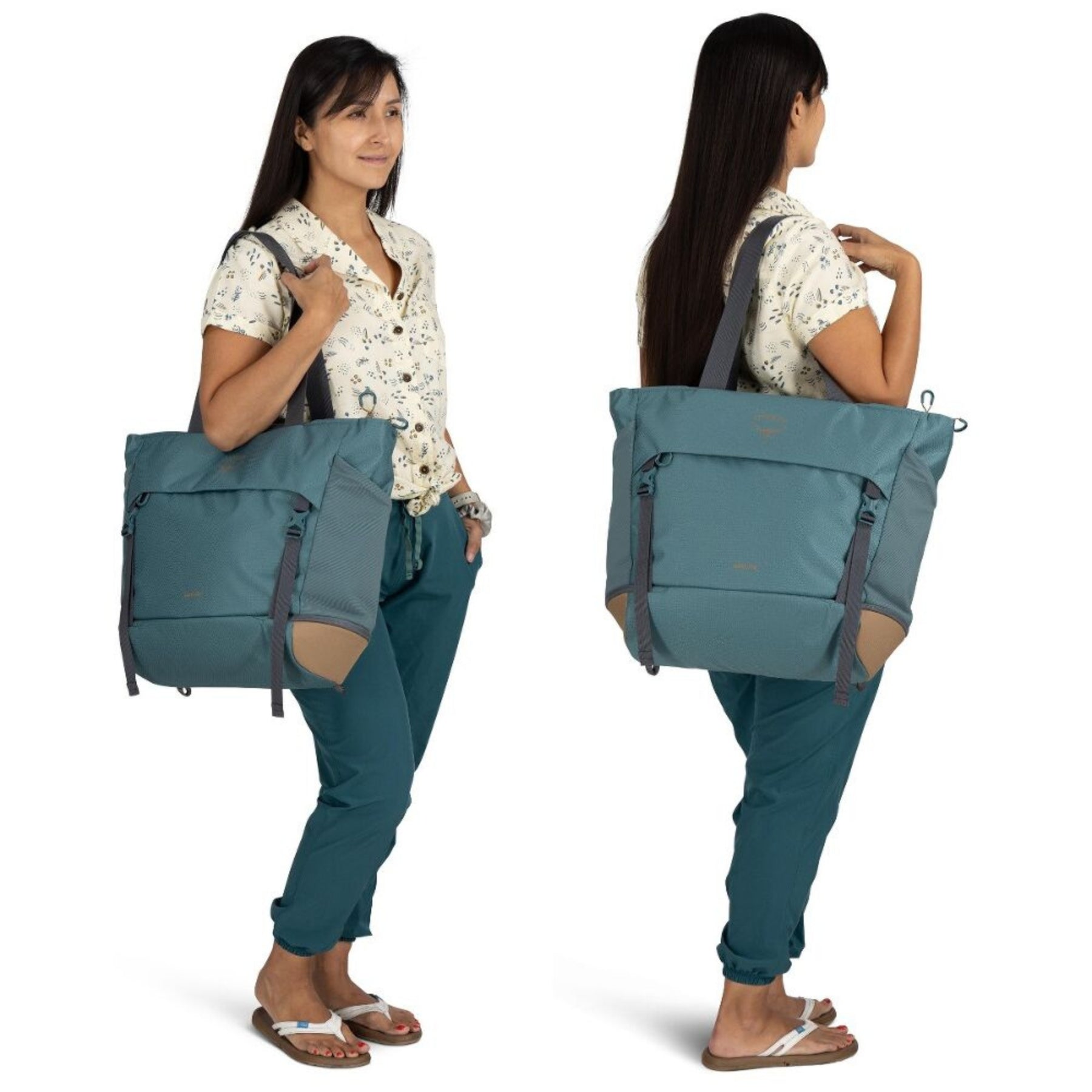 Osprey Daylite Large Tote Pack zaino e borsa da 26 litri con manici superiori spallacci integrati e cinghie frontali per uso quotidiano e outdoor