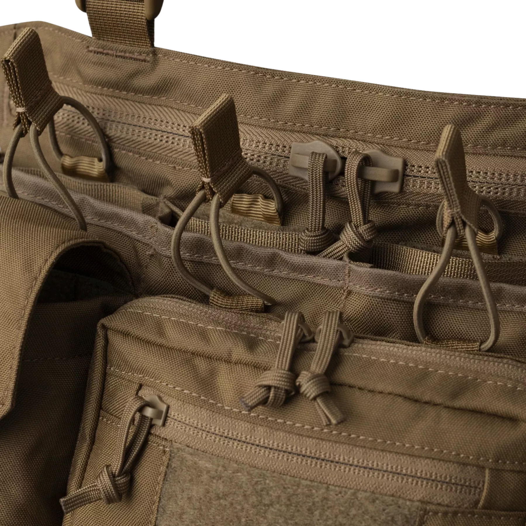 Chest rig tattico Helikon-Tex Guardian Recce, leggero e modulare con configurazione per ricognizione, dotato di tasche integrate e compatibilità con sistema MOLLE/PALS