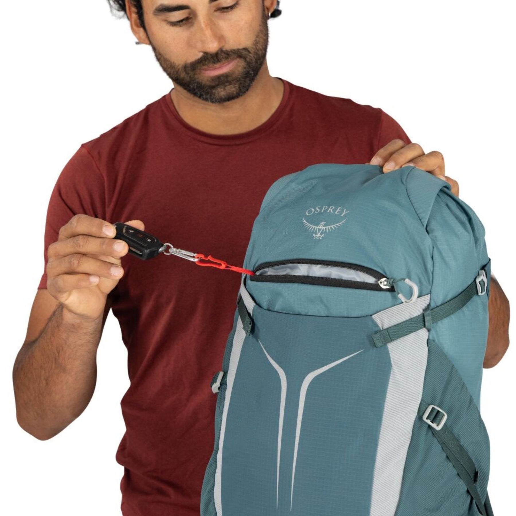 Osprey Sportlite 30 zaino da escursionismo e trekking da 30 L con caricamento dall'alto, tasca frontale elasticizzata, spallacci anatomici traspiranti e cintura lombare imbottita con tasca con zip. Collezione 2026.