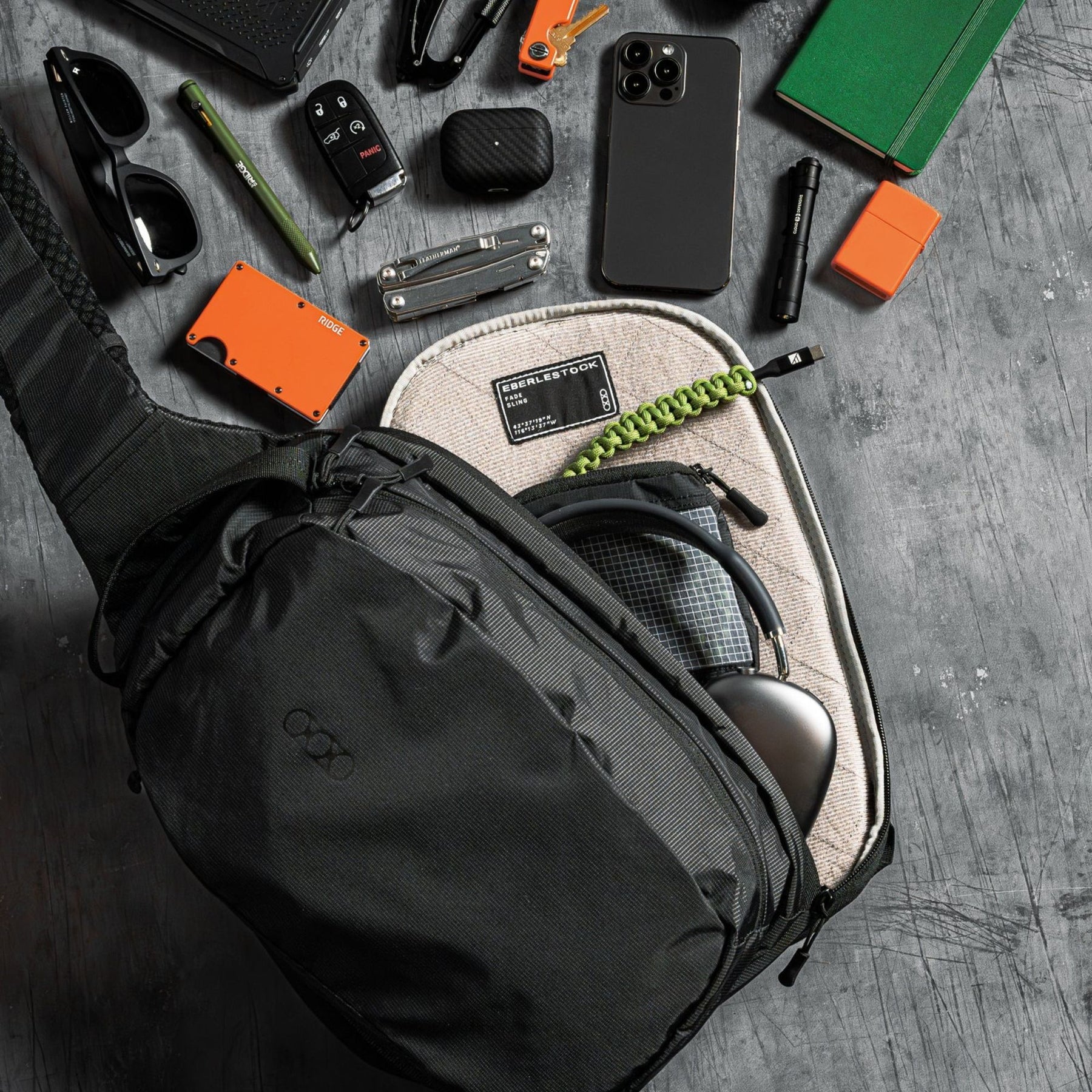 EBERLESTOCK | FADE SLING - Monospalla da 9.4 L - BackPacco - BP-EBERLESTOCK-FS1MO