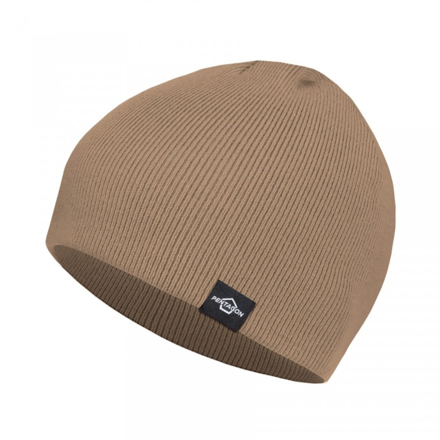 Pentagon Koris Beanie Hat berretto invernale a maglia sottile con logo ricamato su etichetta frontale design elasticizzato e traspirante ideale per outdoor e tempo libero
