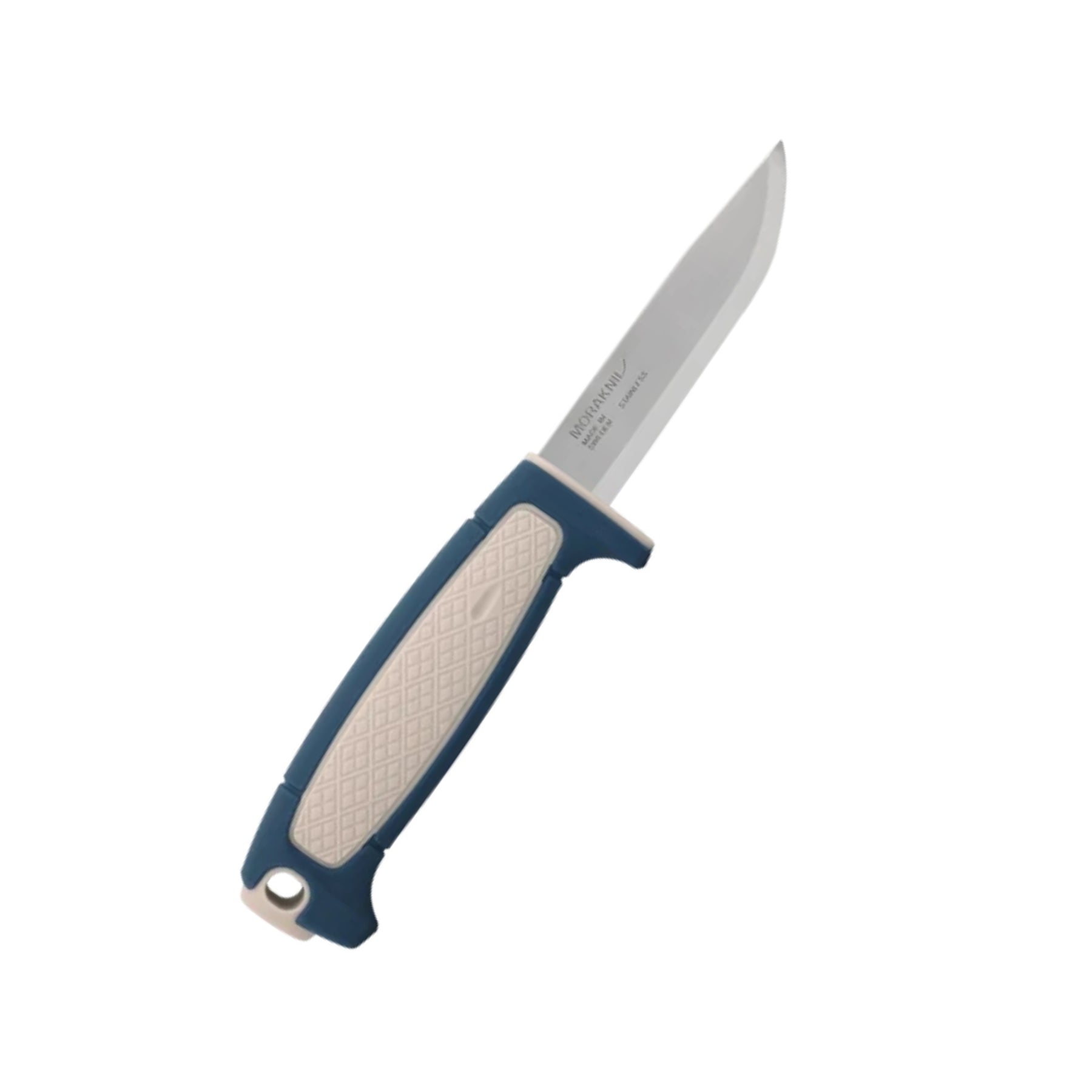 Morakniv Risberg coltello a lama fissa per outdoor e campeggio lama con affilatura scandi impugnatura ergonomica in polimero strutturato antiscivolo e foro per cordino ideale per escursionismo bushcraft e attività nella natura