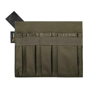 Inserto organizer tattico Helikon-Tex Insert Organizer, in Cordura, con scomparti elastici verticali per penne, torce e multi-tool, ideale per l'uso in tasche Admin o zaini