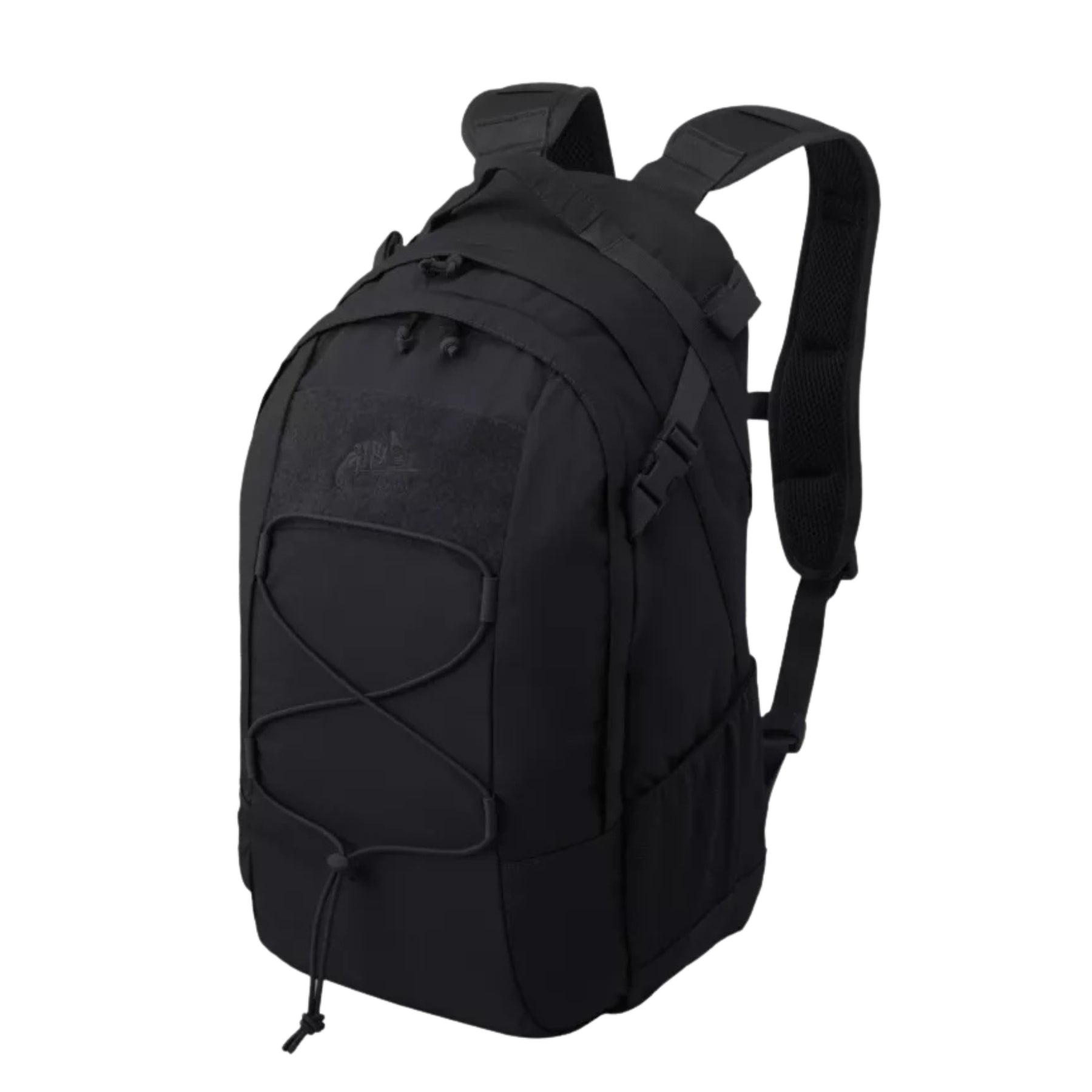 Helikon-Tex EDC Lite Backpack zaino leggero da 21 litri in nylon con cordino elastico frontale pannello a strappo tasche laterali in rete e spallacci anatomici ideale per uso quotidiano escursioni e outdoor
