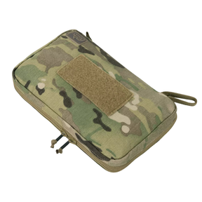 Helikon-Tex Mini Service Pocket in Cordura, utility pouch orizzontale, tasca tattica per manutenzione armi, con pannello in velcro e doppia cerniera, su backpacco.it