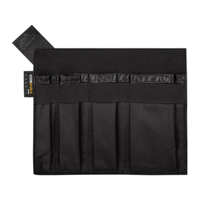 Inserto organizer tattico Helikon-Tex Insert Organizer, in Cordura, con scomparti elastici verticali per penne, torce e multi-tool, ideale per l'uso in tasche Admin o zaini