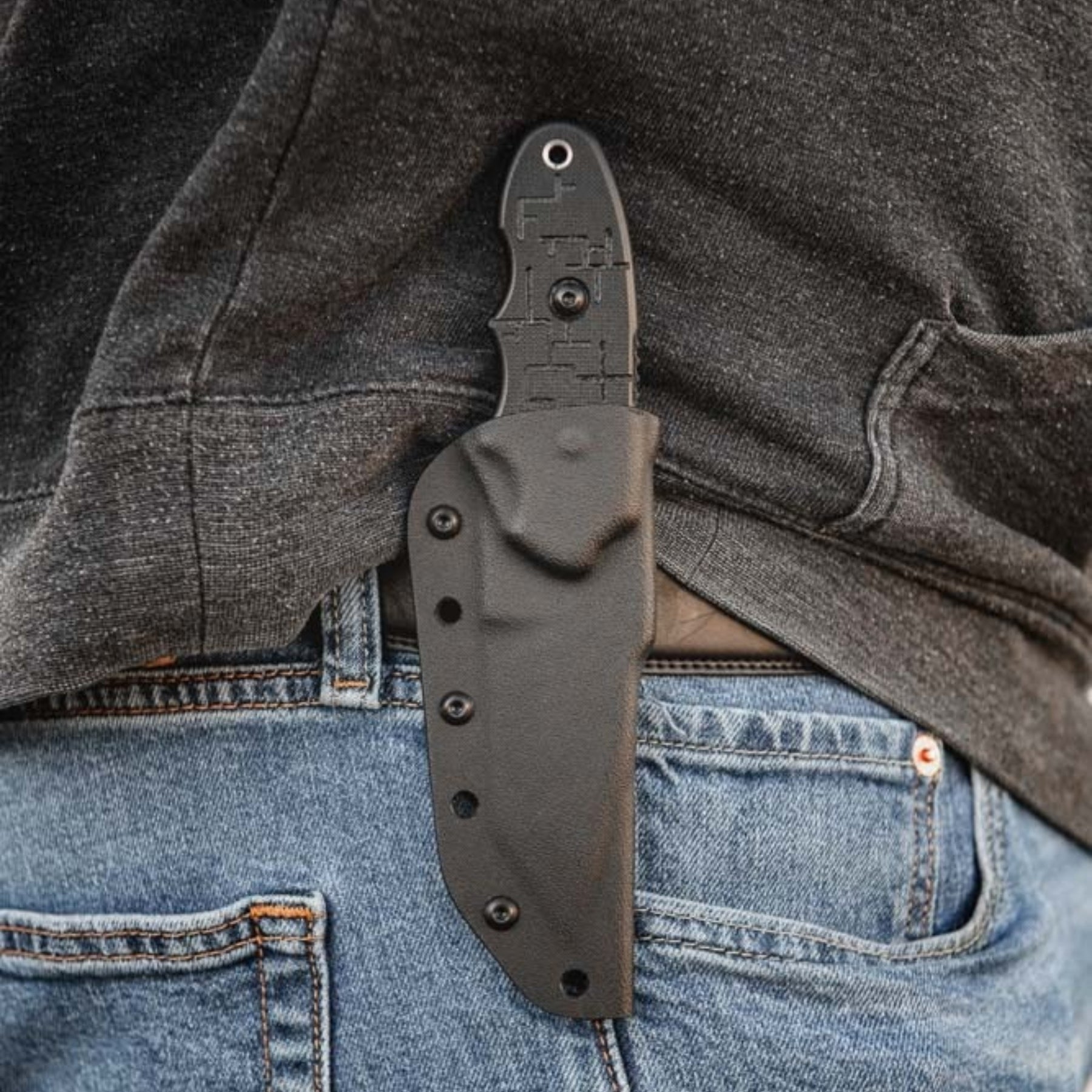 TOPS C.A.T. 203T-01 coltello a lama fissa tattico con profilo tanto, impugnatura ergonomica testurizzata e oro per cordino
