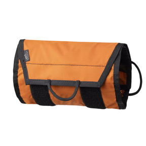 Helikon-Tex Trip Roll Organizer arrotolabile in tessuto con maniglia per il trasporto e chiusura in velcro, da viaggio o EDC con tasche interne a rete per attrezzi o accessori.
