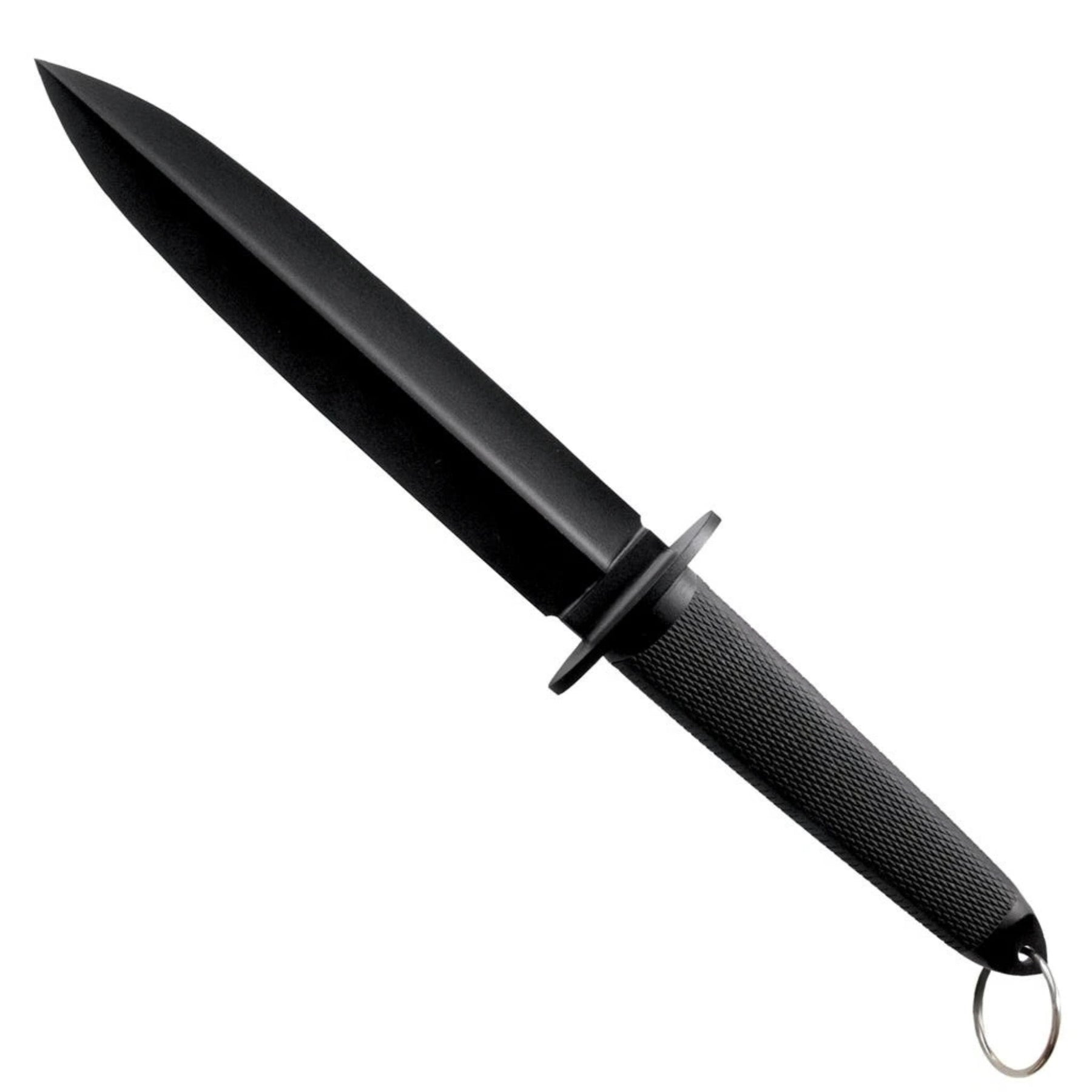 Cold Steel FGX Tai Pan coltello a lama fissa in polimero Griv-Ex con impugnatura zigrinata in Kray-Ex doppia guardia e anello passante