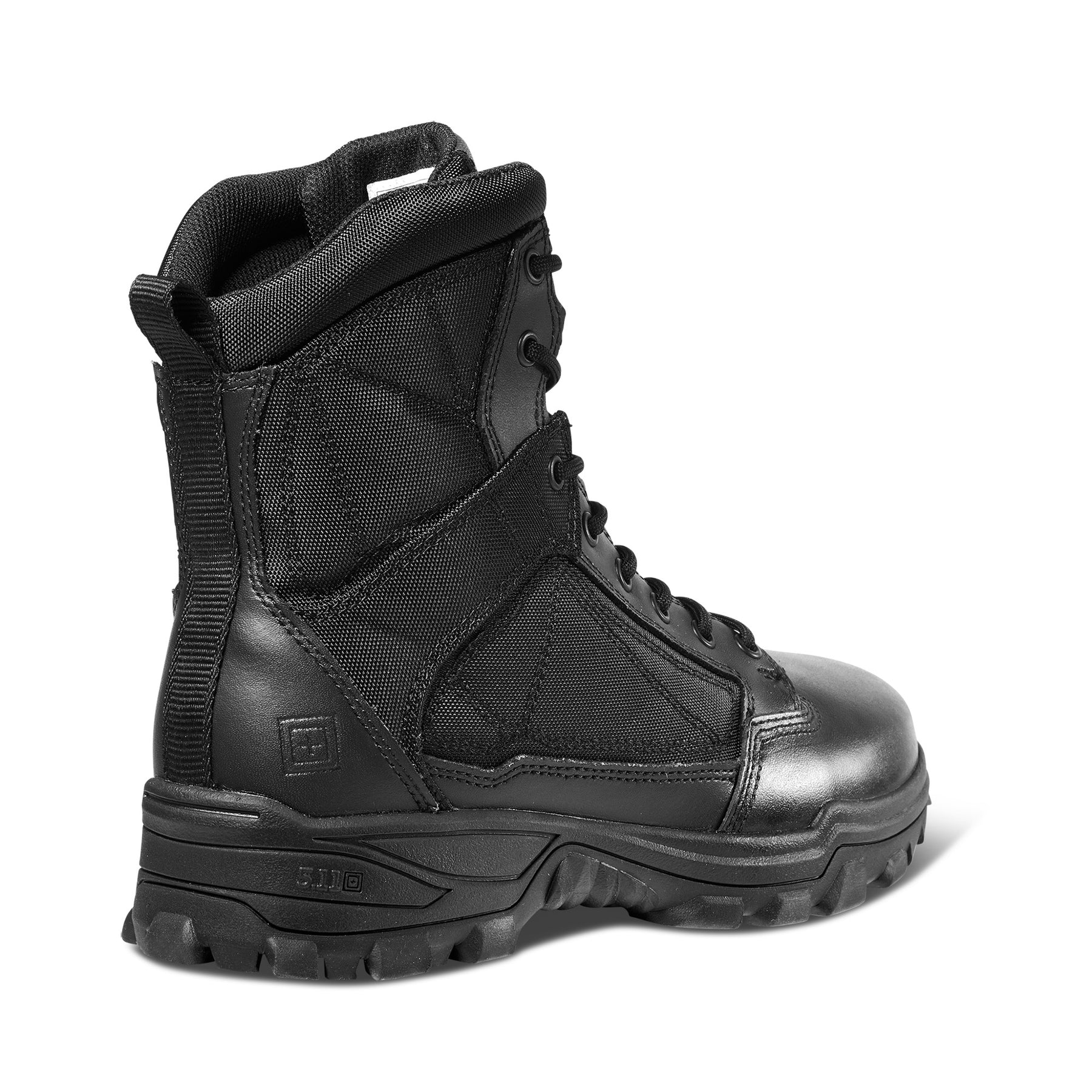 5.11 Tactical Fast-Tac 6 stivale tattico leggero da 6 pollici in pelle pieno fiore e nylon 840D ad alta resistenza all'abrasione, con soletta ammortizzata Ortholite e suola antiscivolo resistente agli oli, ideale per impiego operativo, pattuglia e outdoor.