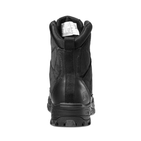 5.11 Tactical Fast-Tac 6 stivale tattico leggero da 6 pollici in pelle pieno fiore e nylon 840D ad alta resistenza all'abrasione, con soletta ammortizzata Ortholite e suola antiscivolo resistente agli oli, ideale per impiego operativo, pattuglia e outdoor.