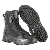 5.11 Tactical Fast-Tac 6 stivale tattico leggero da 6 pollici in pelle pieno fiore e nylon 840D ad alta resistenza all'abrasione, con soletta ammortizzata Ortholite e suola antiscivolo resistente agli oli, ideale per impiego operativo, pattuglia e outdoor.