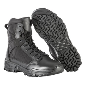 5.11 Tactical Fast-Tac 6 stivale tattico leggero da 6 pollici in pelle pieno fiore e nylon 840D ad alta resistenza all'abrasione, con soletta ammortizzata Ortholite e suola antiscivolo resistente agli oli, ideale per impiego operativo, pattuglia e outdoor.