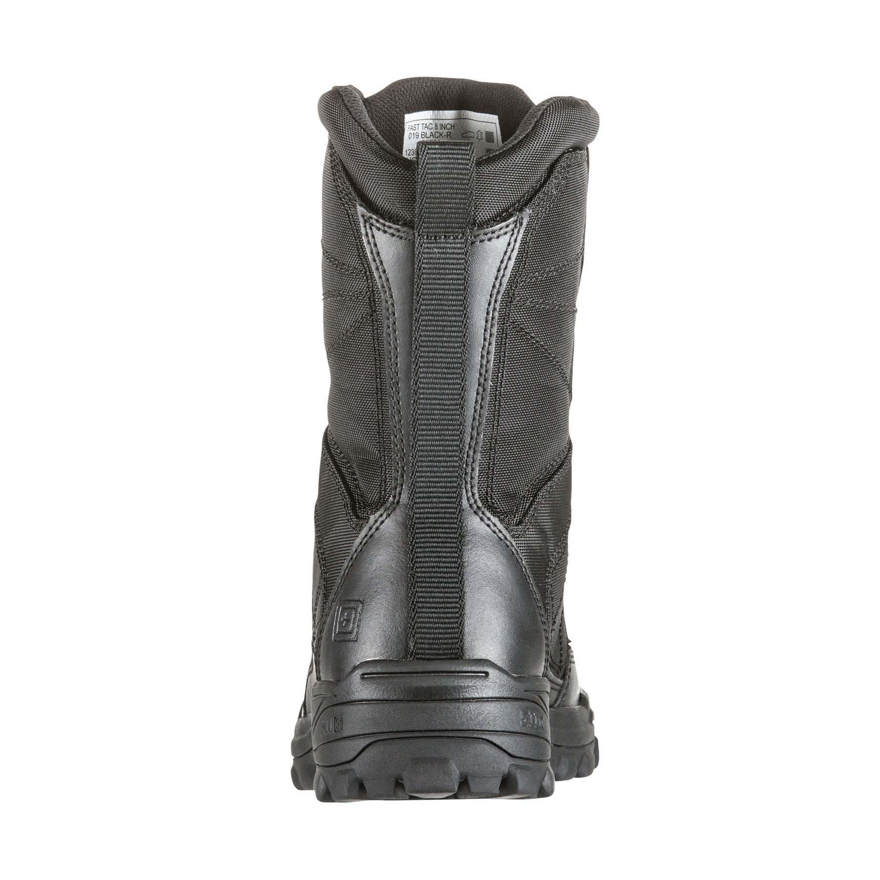 5.11 Tactical Fast-Tac 8  stivale tattico leggero da 8 pollici in pelle pieno fiore e nylon 840D ad alta resistenza all'abrasione, con soletta ammortizzata Ortholite e suola antiscivolo resistente agli oli, ideale per impiego operativo, pattuglia e outdoor.