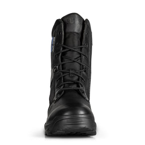 5.11 Tactical A.T.A.C. 2.0 8 Insulated anfibi tattici invernali impermeabili da 8 pollici in pelle pieno fiore e nylon 840D con isolamento termico 3M Thinsulate da 400g, membrana SlipStream traspirante, soletta Ortholite e suola antiscivolo, ideali per impiego operativo e climi rigidi.