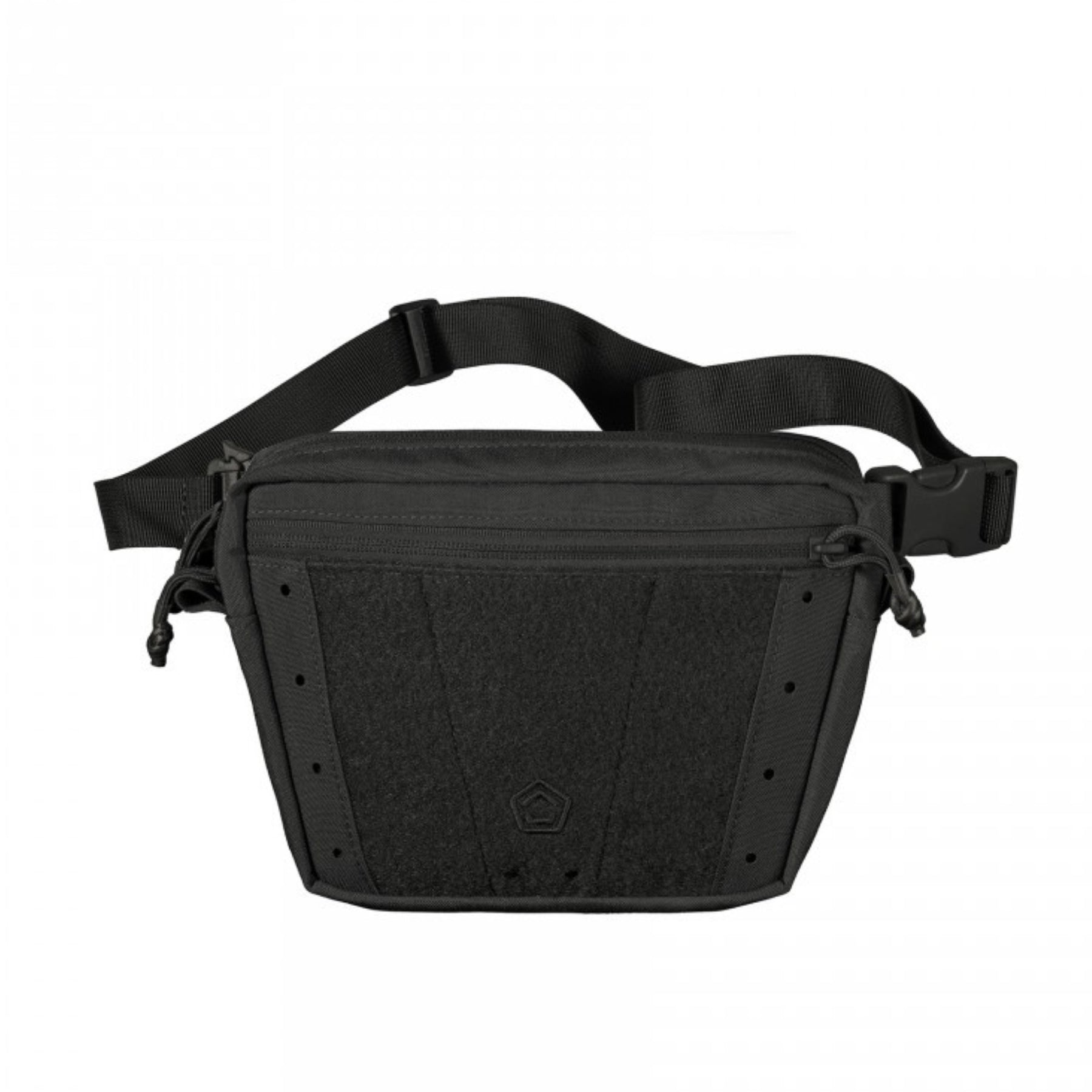 Pentagon Amina Dangler Pouch marsupio tattico multifunzione e tasca dangler per gilet portapiastre con pannello frontale a strappo per patch, fori di drenaggio e cinghia regolabile con fibbia a sgancio rapido per uso EDC e outdoor.