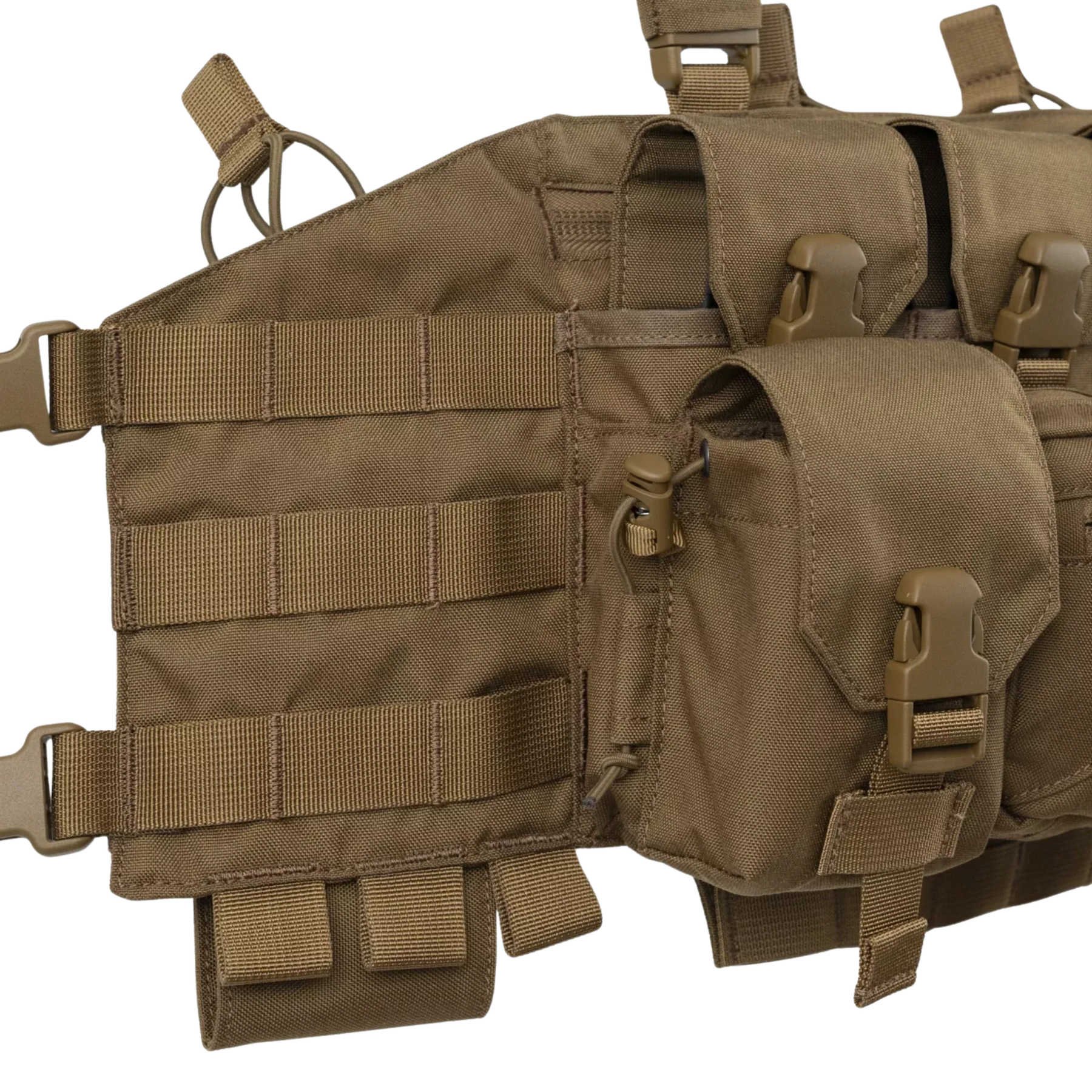 Chest rig tattico Helikon-Tex Guardian Recce, leggero e modulare con configurazione per ricognizione, dotato di tasche integrate e compatibilità con sistema MOLLE/PALS