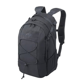 Helikon-Tex EDC Lite Backpack zaino leggero da 21 litri in nylon con cordino elastico frontale pannello a strappo tasche laterali in rete e spallacci anatomici ideale per uso quotidiano escursioni e outdoor