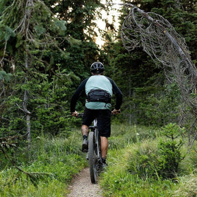 OSPREY RAPTOR 4 marsupio da ciclismo 4 litri con sistema di idratazione integrato scomparti con cerniera e tasche portaoggetti ideale per escursioni in mountain bike e ciclismo
