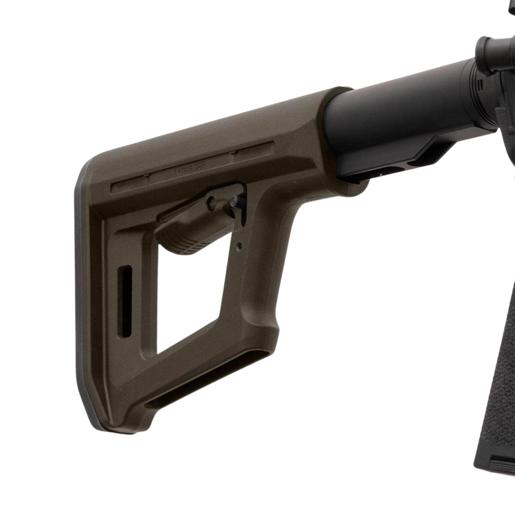 Calcio per carabina Magpul MOE PR Carbine Stock Mil-Spec per fucili AR15/M4, con profilo migliorato e leva di regolazione, design compatto e resistente