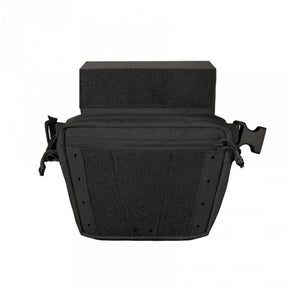 Pentagon Amina Dangler Pouch marsupio tattico multifunzione e tasca dangler per gilet portapiastre con pannello frontale a strappo per patch, fori di drenaggio e cinghia regolabile con fibbia a sgancio rapido per uso EDC e outdoor.