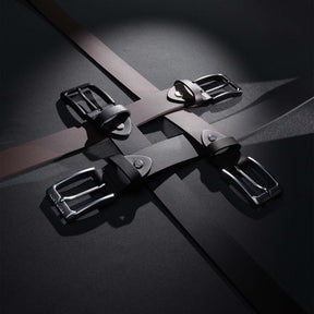 Pentagon Monte Belt 35 mm cintura per uso quotidiano ed EDC con fibbia in metallo e logo inciso profilo basso