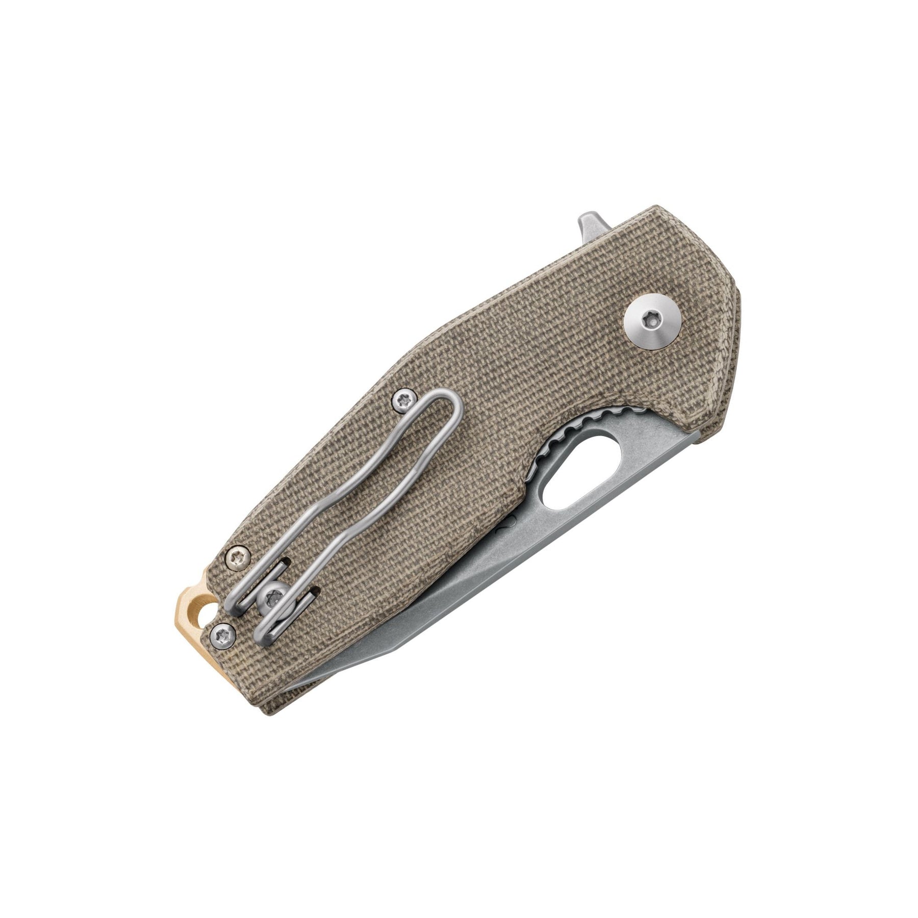FOX SURU coltello chiudibile con lama ad ampio profilo, foro per apertura e clip da tasca. disponibile in vari modelli