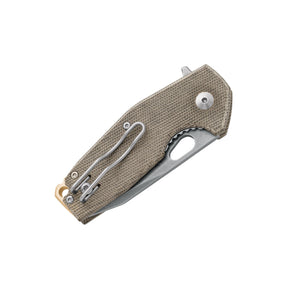 FOX SURU coltello chiudibile con lama ad ampio profilo, foro per apertura e clip da tasca. disponibile in vari modelli