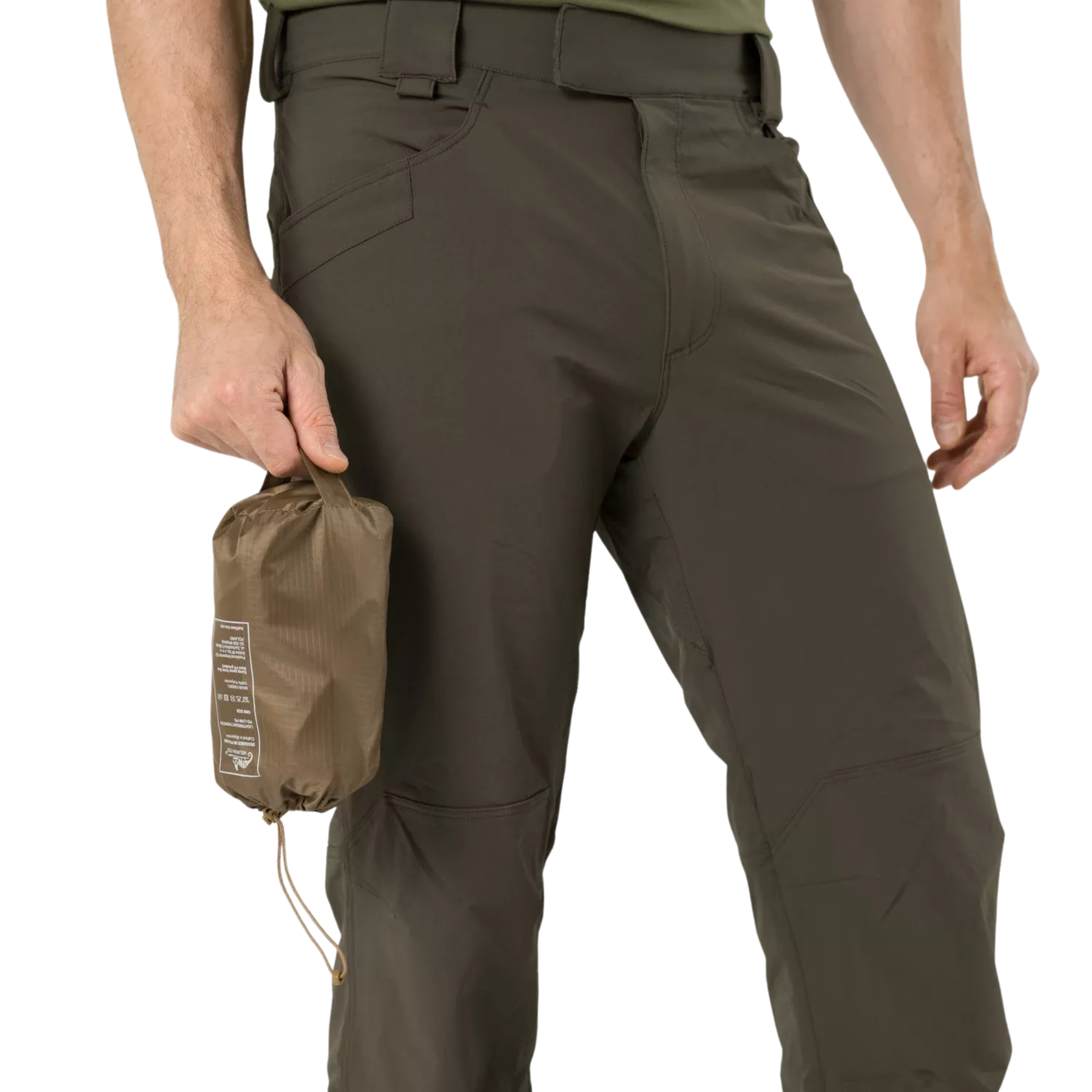 Poncho antipioggia Helikon-Tex Lightweight Poncho, ultraleggero e impermeabile, utilizzabile come telo, riparo o telo per amaca, con cappuccio regolabile e bottoni a pressione laterali