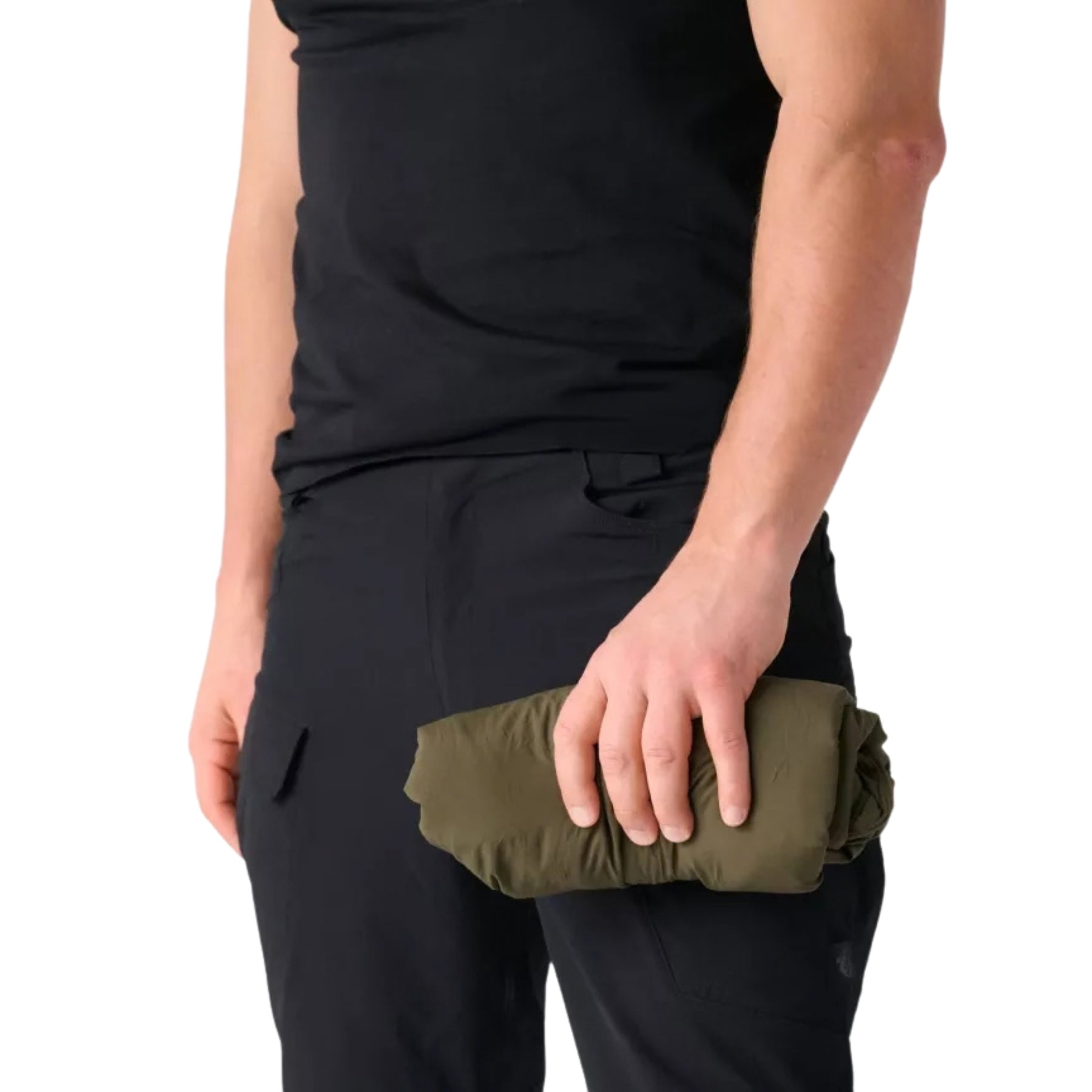 Giacca imbottita Helikon-Tex Wolfhound Lite colore Taiga Green, ultraleggera, strato Level 3