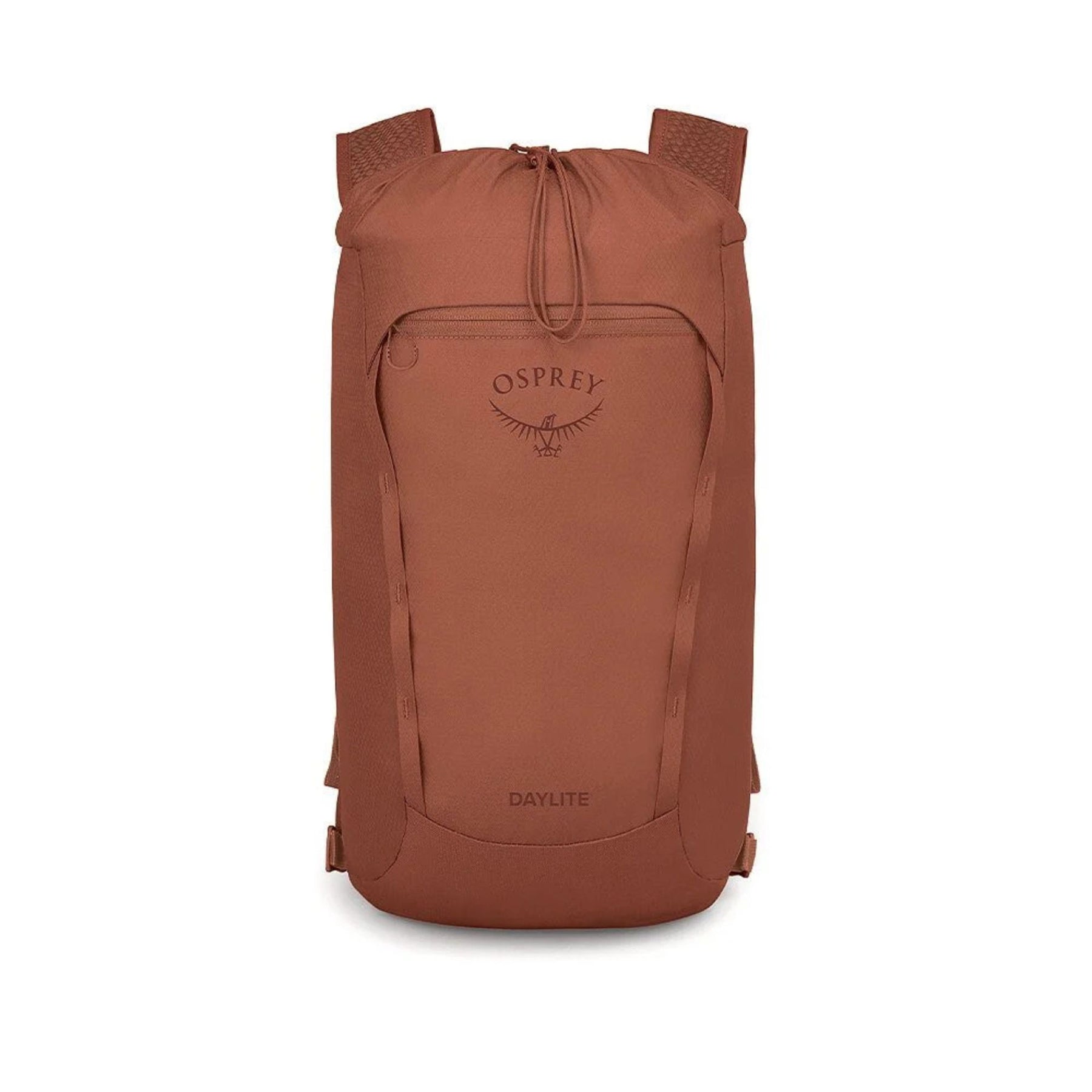 Osprey Daylite Cinch Zaino da 15 Litri con chiusura superiore a coulisse, spallacci traspiranti traforati e tasca frontale con zip. Accessorio versatile ideale per trekking leggero, escursioni e uso quotidiano.