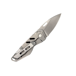Extrema Ratio ANT SP: Coltello chiudibile EDC ultra-compatto e leggero. Lama in acciaio Bohler N690 e impugnatura in alluminio anticorodal anodizzato. Dotato di asola per cordino. Design minimalista ideale per porto quotidiano e utility.