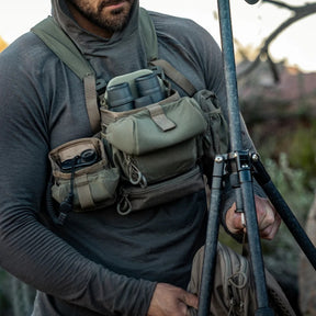 EBERLESTOCK | BRAVO MODULAR BINO PACK - Chest pack per binocolo - BackPacco - BP-EBERLESTOCK-B9SMM