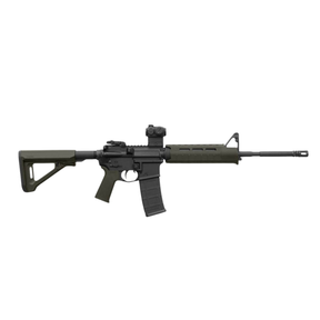 Calcio per carabina Magpul MOE RL Carbine Stock Mil-Specdi per fucili AR15/M4, leggero, a profilo ridotto e compatto, in polimero resistente con design minimalista