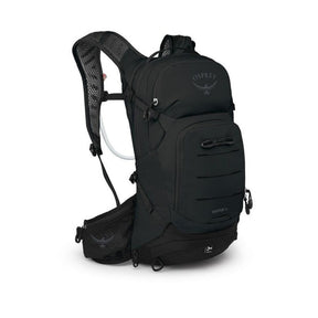 Osprey Raptor 14 zaino da ciclismo e mountain bike da 14 litri con pannello posteriore ventilato AirScape, attacco esterno per casco LidLock, scomparto per sacca idrica e sistema portattrezzi ToolWrap integrato per massima stabilità durante le uscite outdoor.