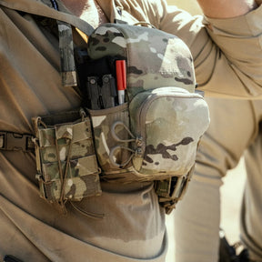 EBERLESTOCK | BRAVO MODULAR BINO PACK - Chest pack per binocolo - BackPacco - BP-EBERLESTOCK-B9SMM