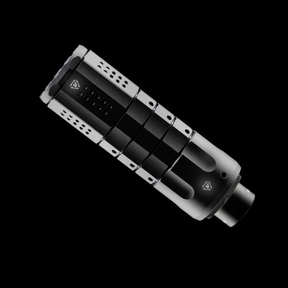 compensatore strike industries per pistola calibro 9mm accessorio tattico grigio metallo per riduzione rinculo e controllo volata