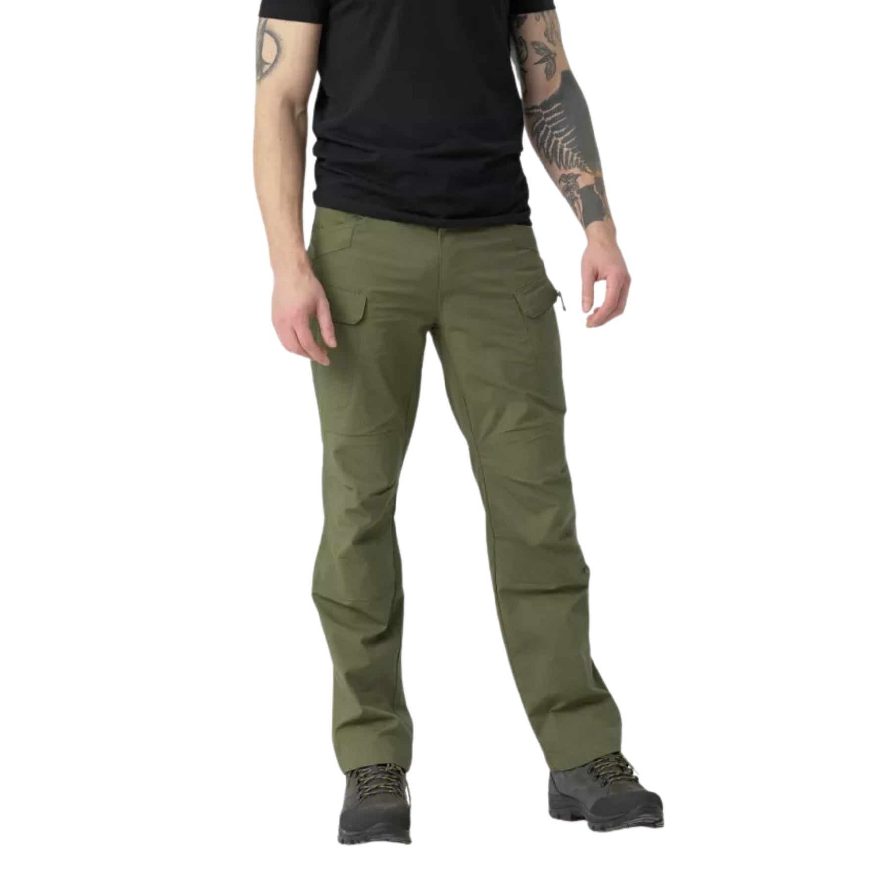 Helikon-Tex UTP Pants Pantaloni tecnici low profile in polycotton stretch ripstop con tasche multiple e ginocchia sagomate per massima mobilita e uso tattico