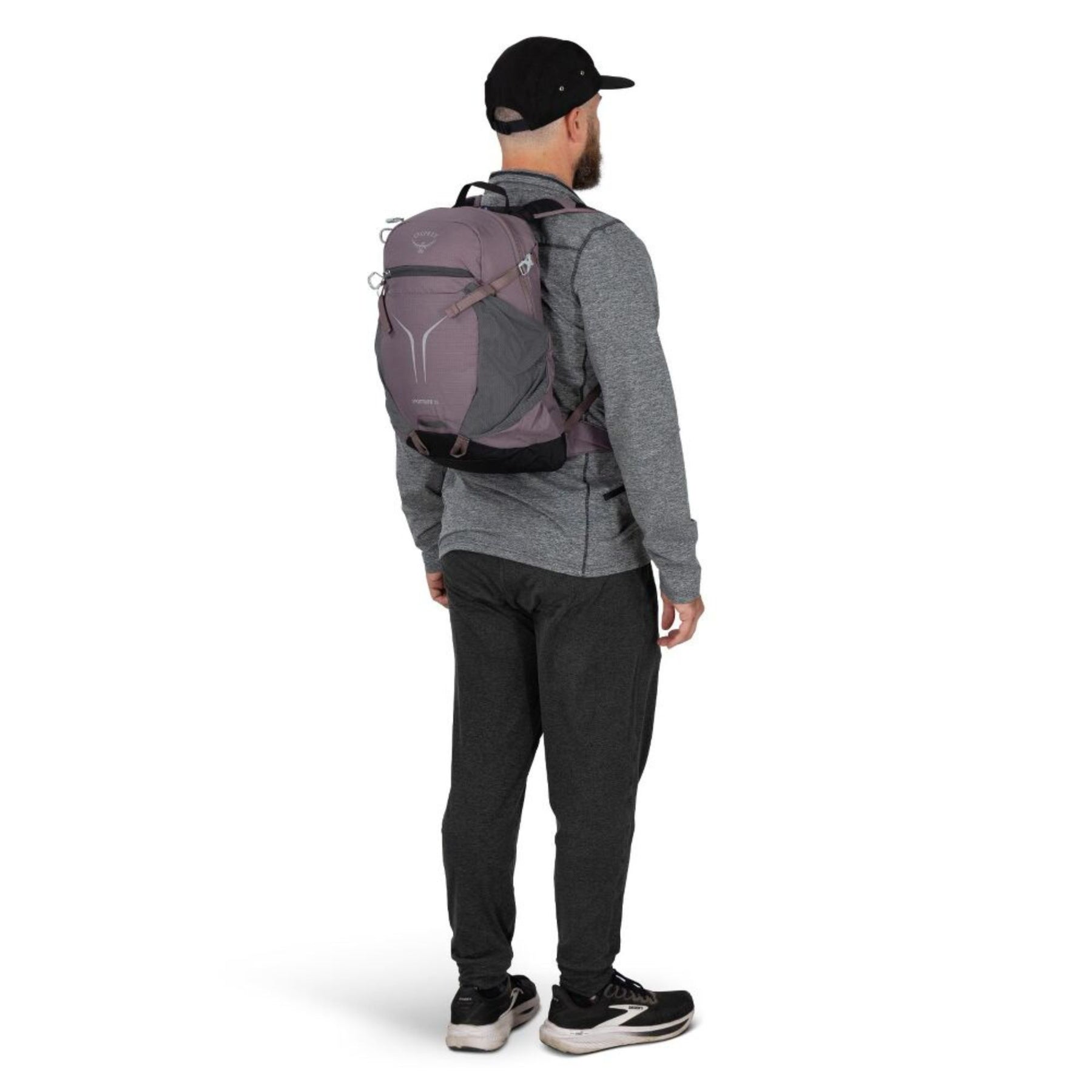 OSPREY SPORTLITE 15 Zaino da trekking da 15 litri con schienale traspirante AirScape, apertura a zip, tasche elasticizzate, scomparto idratazione e cinghie di compressione, ideale per escursioni, collezione 2026