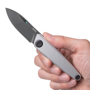 Acta Non Verba Z050 BB coltello chiudibile EDC compatto con lama liscia e impugnatura ergonomica per attrezzatura outdoor e porto quotidiano