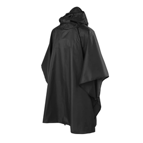 Poncho antipioggia Helikon-Tex Lightweight Poncho, ultraleggero e impermeabile, utilizzabile come telo, riparo o telo per amaca, con cappuccio regolabile e bottoni a pressione laterali