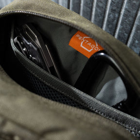 Pentagon Elpis Utility Pouch 15x10 Tasca Multifunzionale in Cordura 500D con Sistema MOLLE Laser Cut Cerniere YKK a Due Vie e Tasca Interna in Mesh Accessorio Tattico Modulare per Zaino o Cintura