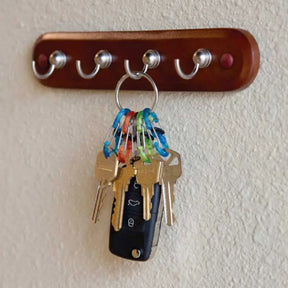 Nite Ize KeyRing S-Biner anello portachiavi con sei mini moschettoni a doppia leva per organizzazione e sicurezza chiavi in confezione originale