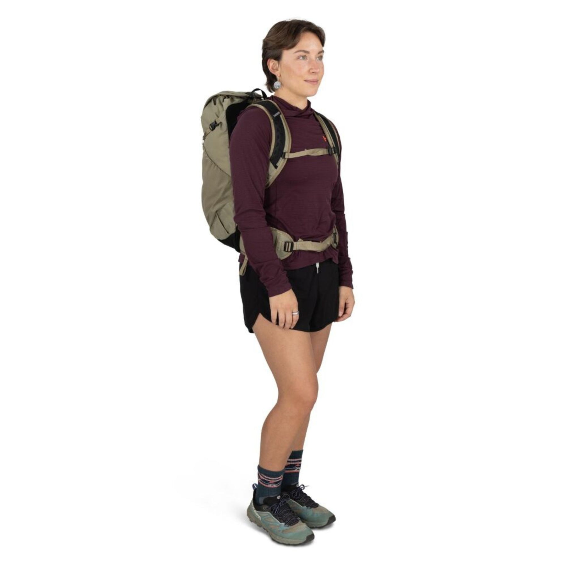Osprey Sportlite 22 zaino da trekking e outdoor da 22 litri con tasca frontale elastica spallacci traspiranti e cintura lombare imbottita ideale per escursioni giornaliere collezione 2026
